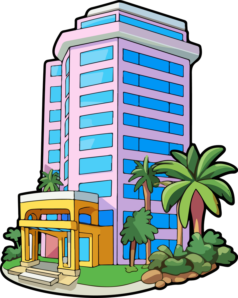 hotel resort icon